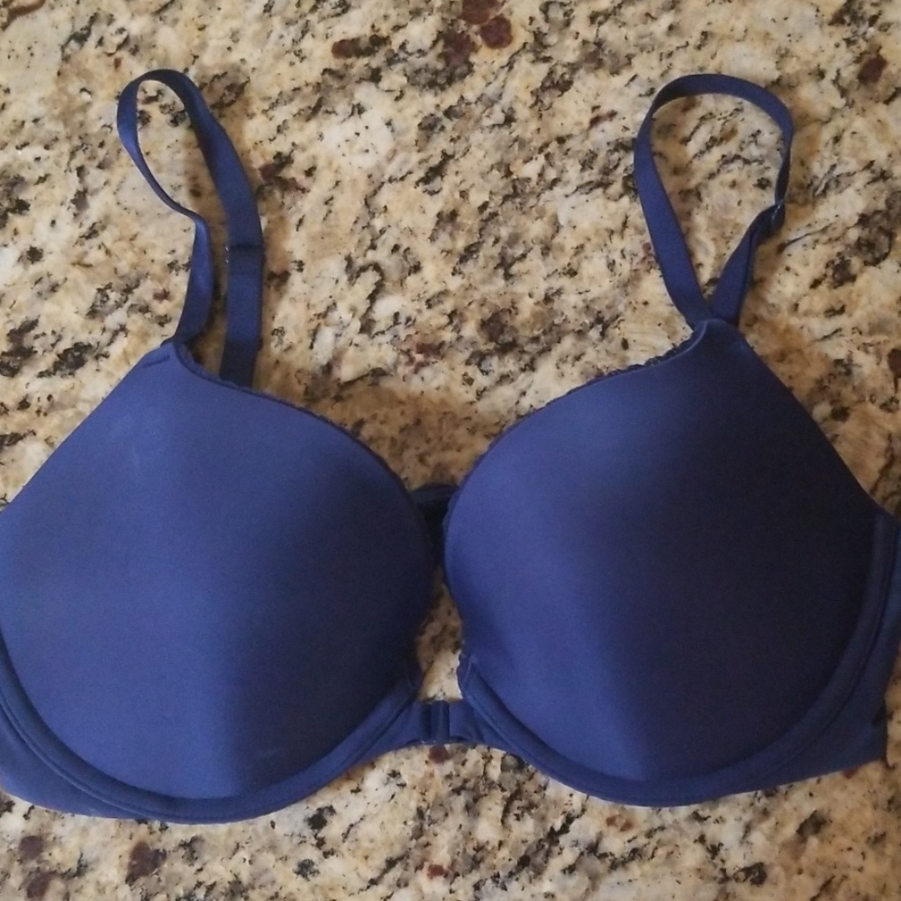 Blue bra